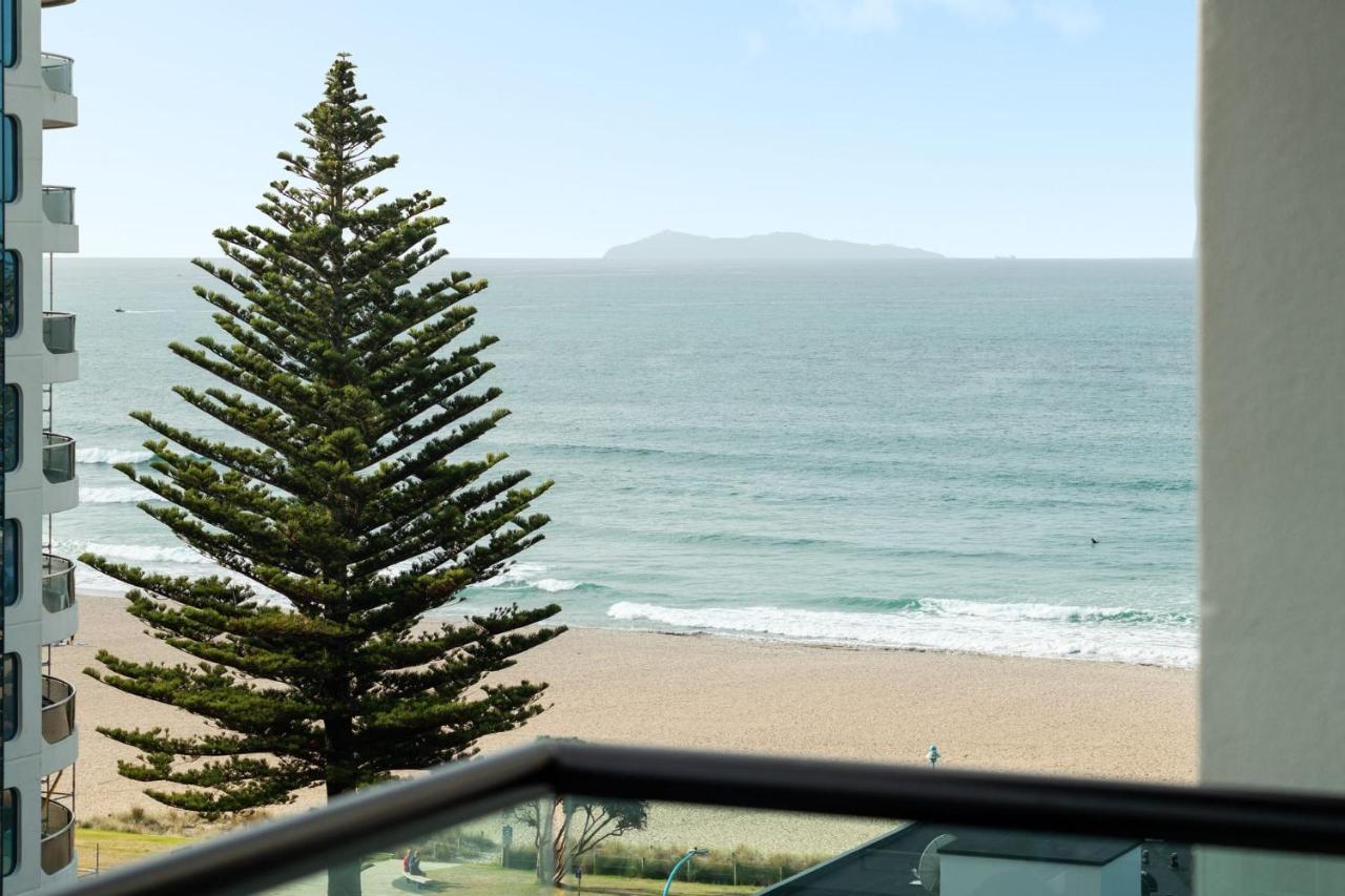 Superb Elevated Views Of Harbour With Heated Pool, Gym & Parking Apartment Mount Maunganui Exterior foto